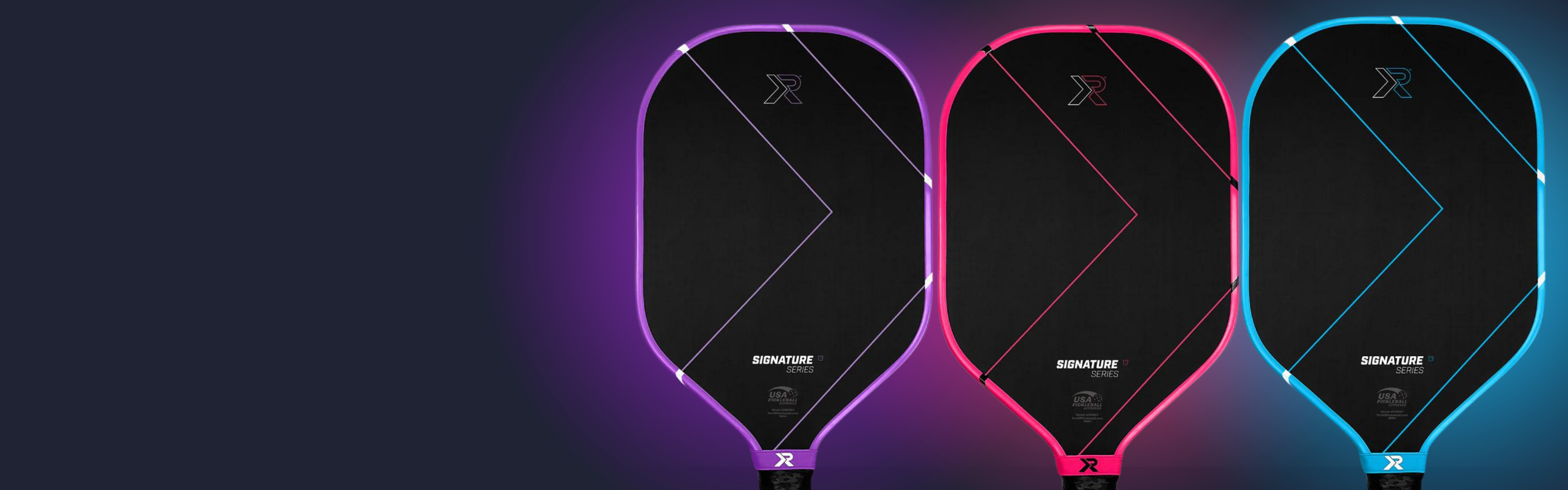 Image of the all new Pro XR paddle collection